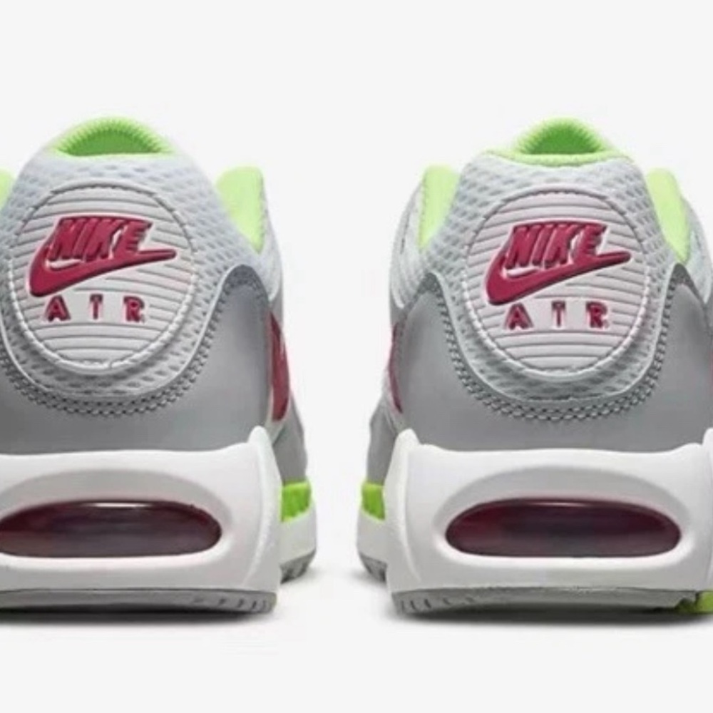NIKE Air Max Correlate Training Shoes White/Fireberry-Pure Platinum - Picture 4 of 16